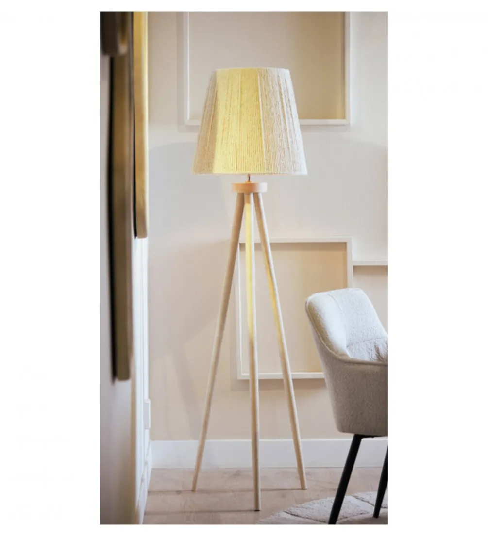 Abażur MEDANA 45 cm kremowy