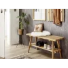 Ławka ALVAR 100 cm drewno dąb