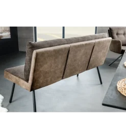 Ławka BIG GEORGE 160 cm welwet taupe brązowy