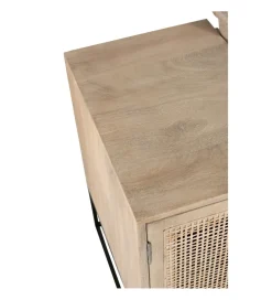 Ławka ENTRY WAY 100 cm drewno mango