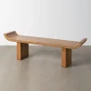 Ławka GALT 160 cm drewno mango naturalna