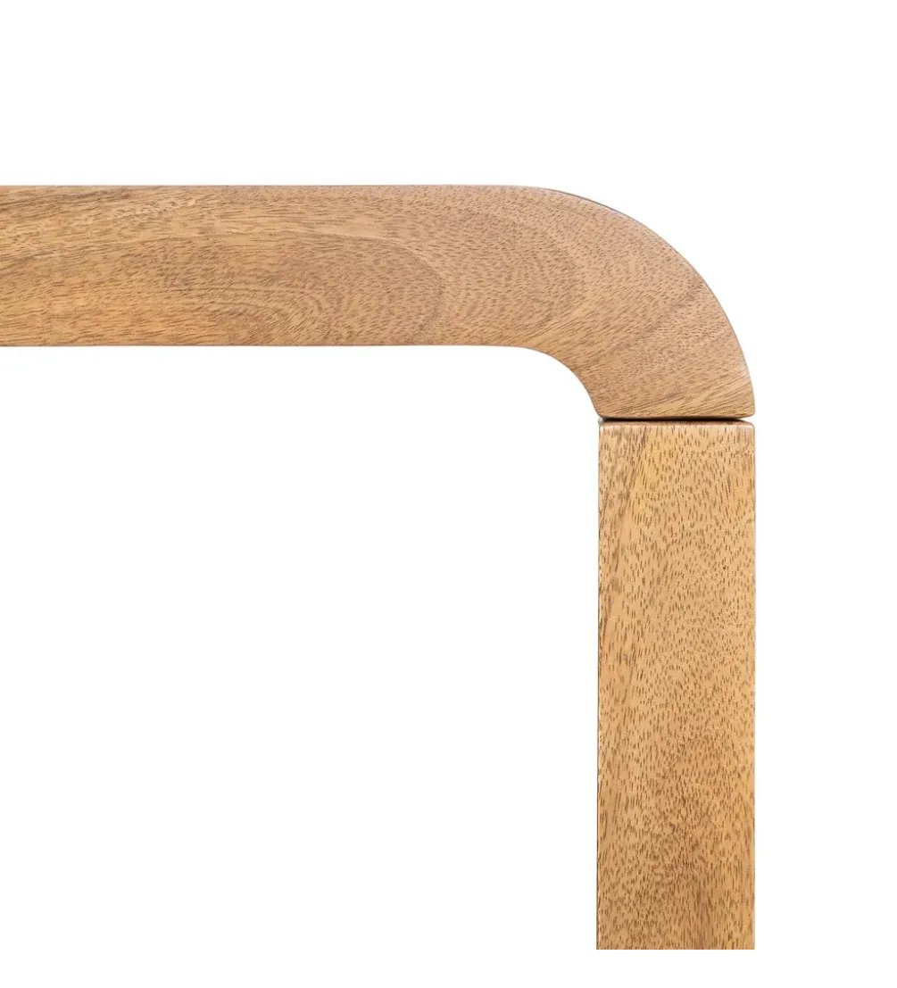 Ławka GALT 147 cm drewno mango naturalna
