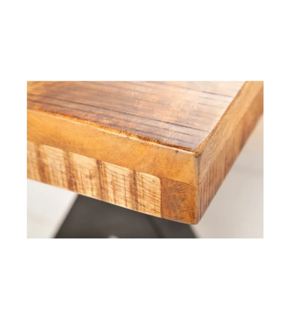 Ławka Iron Craft X 200 cm Mango