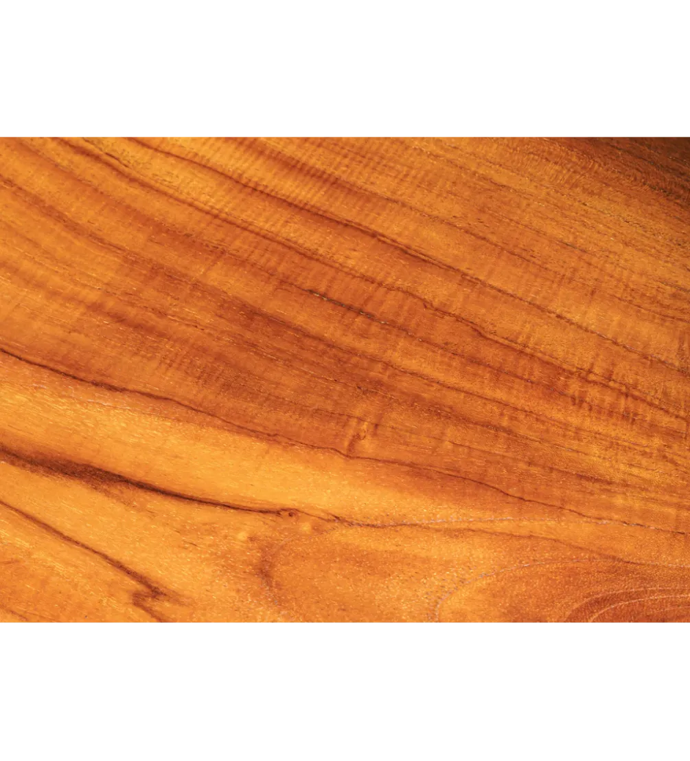 Ławka ROOT 100 cm drewno teak naturalny brąz