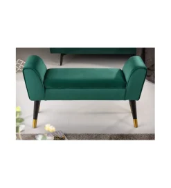 Ławka SCARLETT 90 cm szmaragdowa