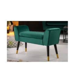 Ławka SCARLETT 90 cm szmaragdowa