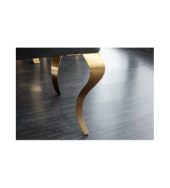Ławka TRENTINO Modern Barock 172 cm czarna