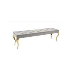 Ławka TRENTINO Modern Barock 172 cm szara