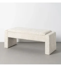 Ławka WESTEMA 117 cm kremowa