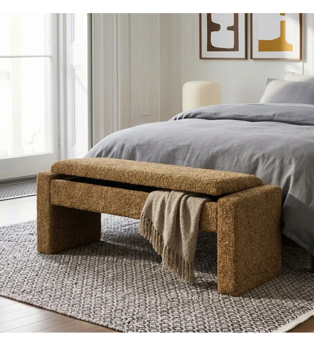 Ławka WESTEMA 117 cm ochra
