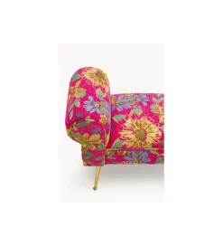 Ławka WING FLOWER FEVER 100 cm różowa