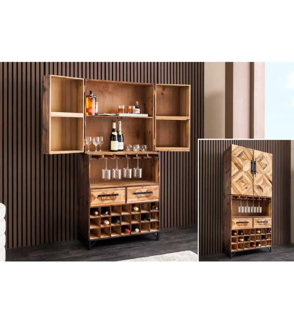 Barek BODEGA 160 cm naturalny