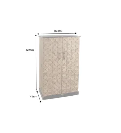 Barek BODEGA 120 cm naturalny