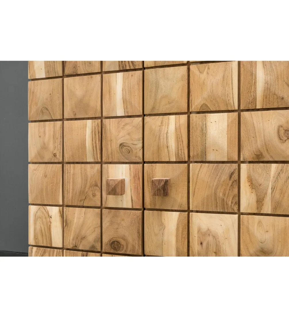 Barek Mosaico 130 cm drewno akacja