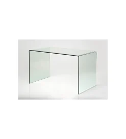 Biurko Clear Club 125 cm szklane