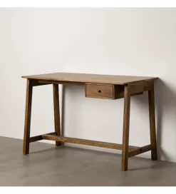 Biurko ESPATENA 120 cm drewno mango
