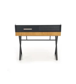 Biurko HERRERO 110 cm w optyce dębu złotego
