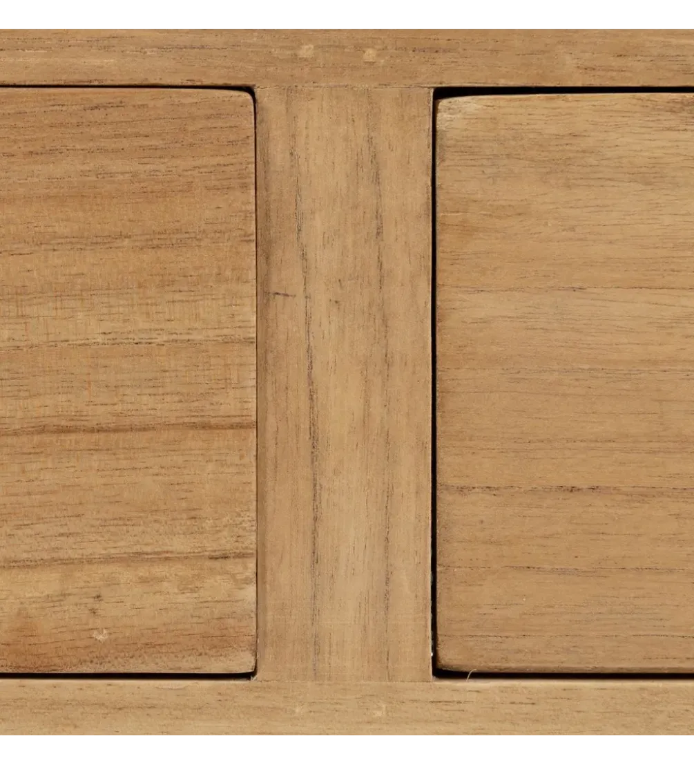 Biurko MEGANY 130 cm drewno mindi