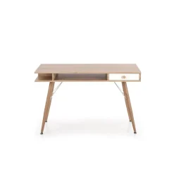 Biurko MORODER 120 cm w kolorze dąb sonoma