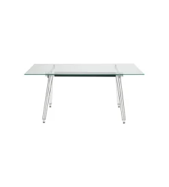 Biurko Officia 160 cm szklane