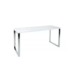 Biurko White Desk 140 cm białe