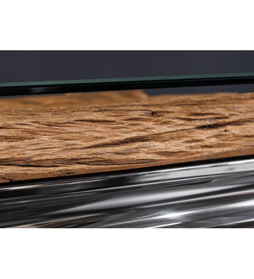 Blat do konsoli MODERN BAROCK BARRACUDA 140 cm drewno teak