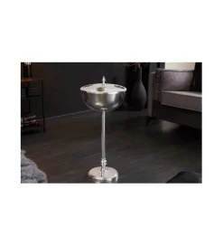 Chłodziarka na wino Royal 34 cm srebrna