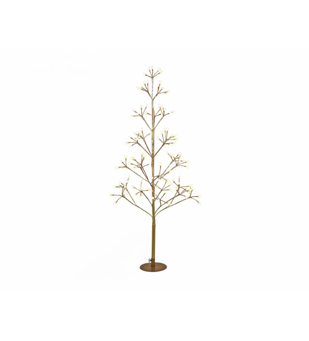 Choinka LED ARBOLKA 120 cm złota