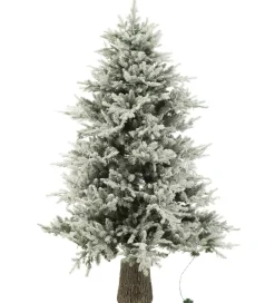 Choinka sztuczna 3000 Led sztuczny śnieg XAMS 210 cm biała