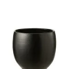 Donica YING 37 cm ceramika czarny