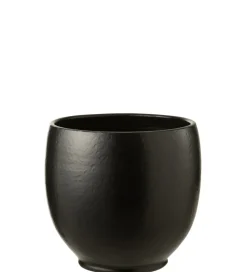Donica YING 37 cm ceramika czarny