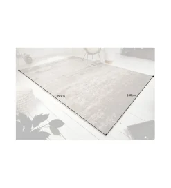 Dywan BAGGY ART 350 x 240 cm beżowo-szary
