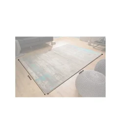 Dywan Modern Art 240 cm x 160 cm szaro niebieski