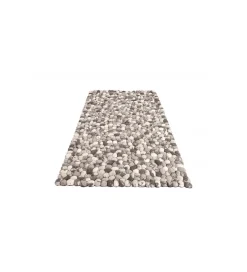 Dywan Organic 200 cm x 120 cm szary filcowy