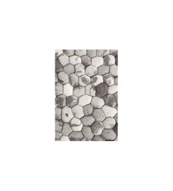 Dywan Organic 200 cm x 120 cm szary filcowy
