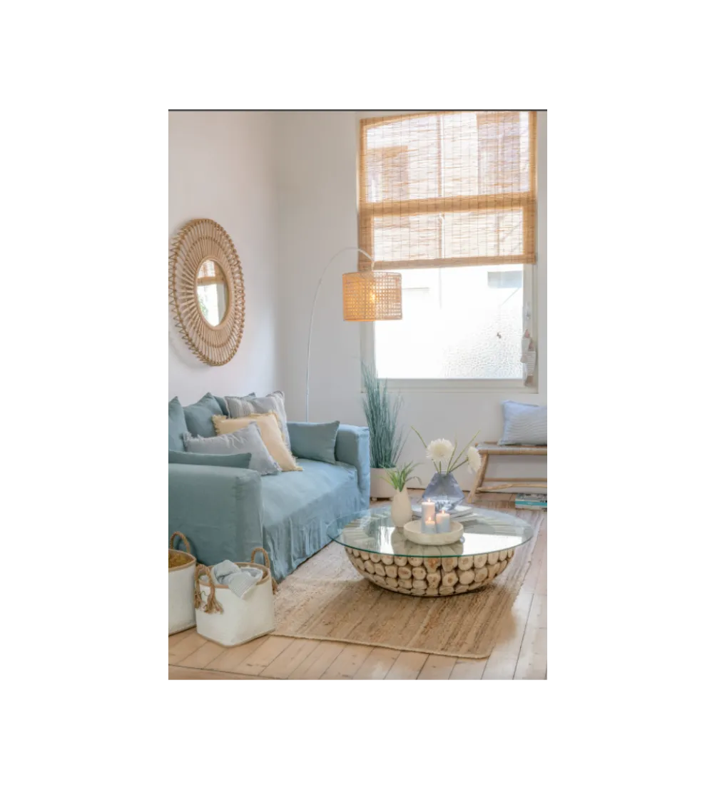 Dywan Rectangle Juta 200 cm x 300 cm naturalny