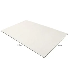 Dywan WOOL 160 x 240 cm beżowy