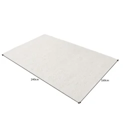 Dywan WOOL 160 x 240 cm szary