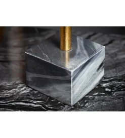 Figurka dekoracyjna Skull złota