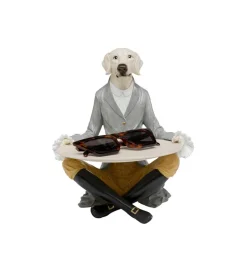 Figurka GENTLEMAN DOG TRAY 29 cm