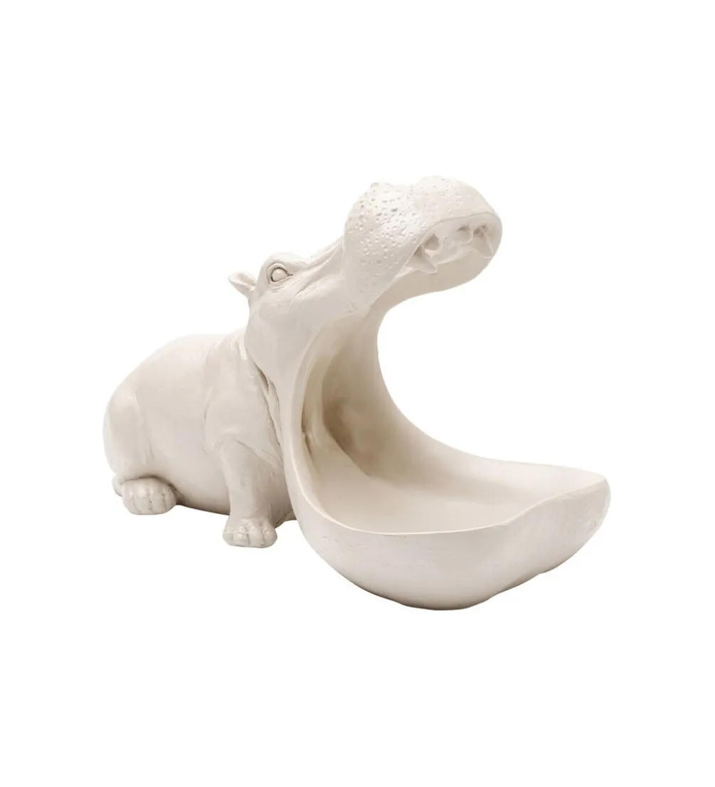 Figurka HUNGRY HIPPO 17 cm beżowa
