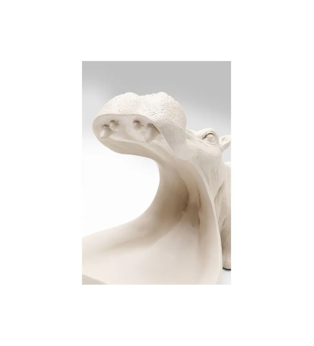 Figurka HUNGRY HIPPO 17 cm beżowa