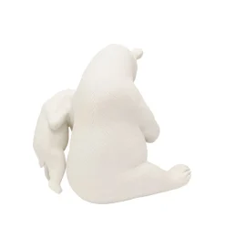 Figurka READING BEARS 18 cm beżowa