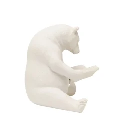Figurka READING BEARS 18 cm beżowa
