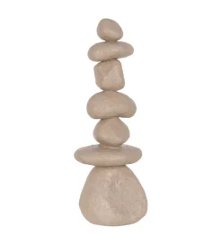 Figurka STONES 60 cm beżowa