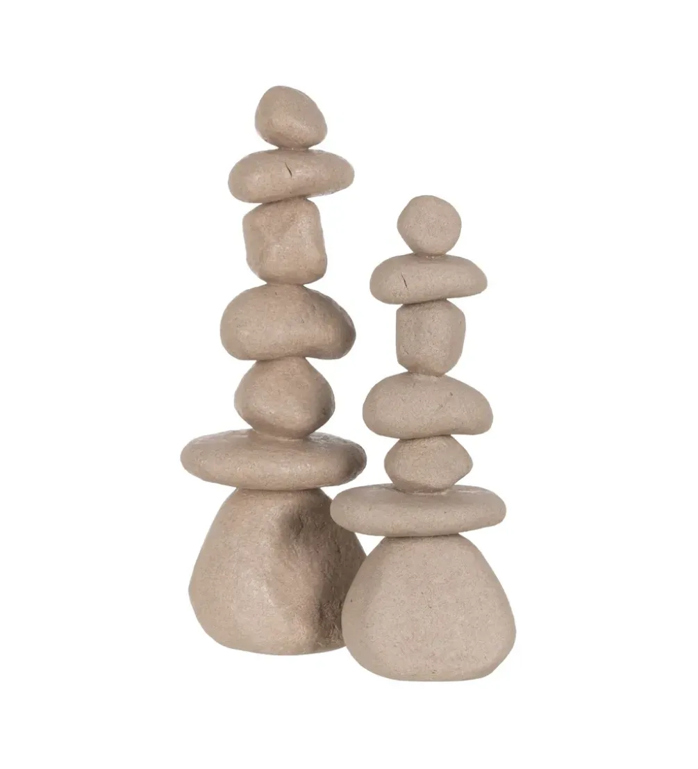 Figurka STONES 60 cm beżowa