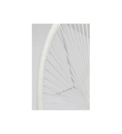 Fotel ACAPULCO 85 cm mono biały