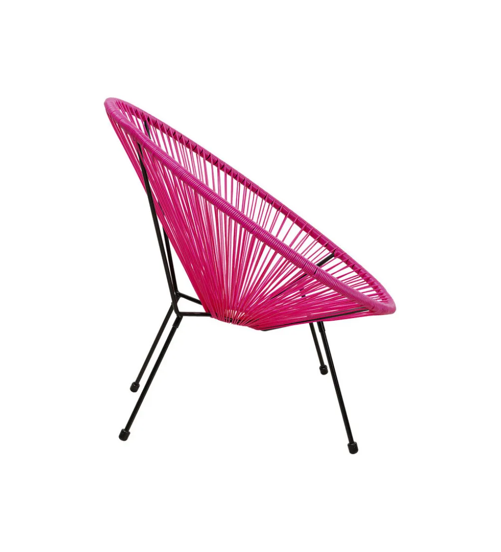 Fotel ACAPULCO 85 cm różowy
