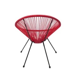 Fotel ACAPULCO 85 cm wiśniowy