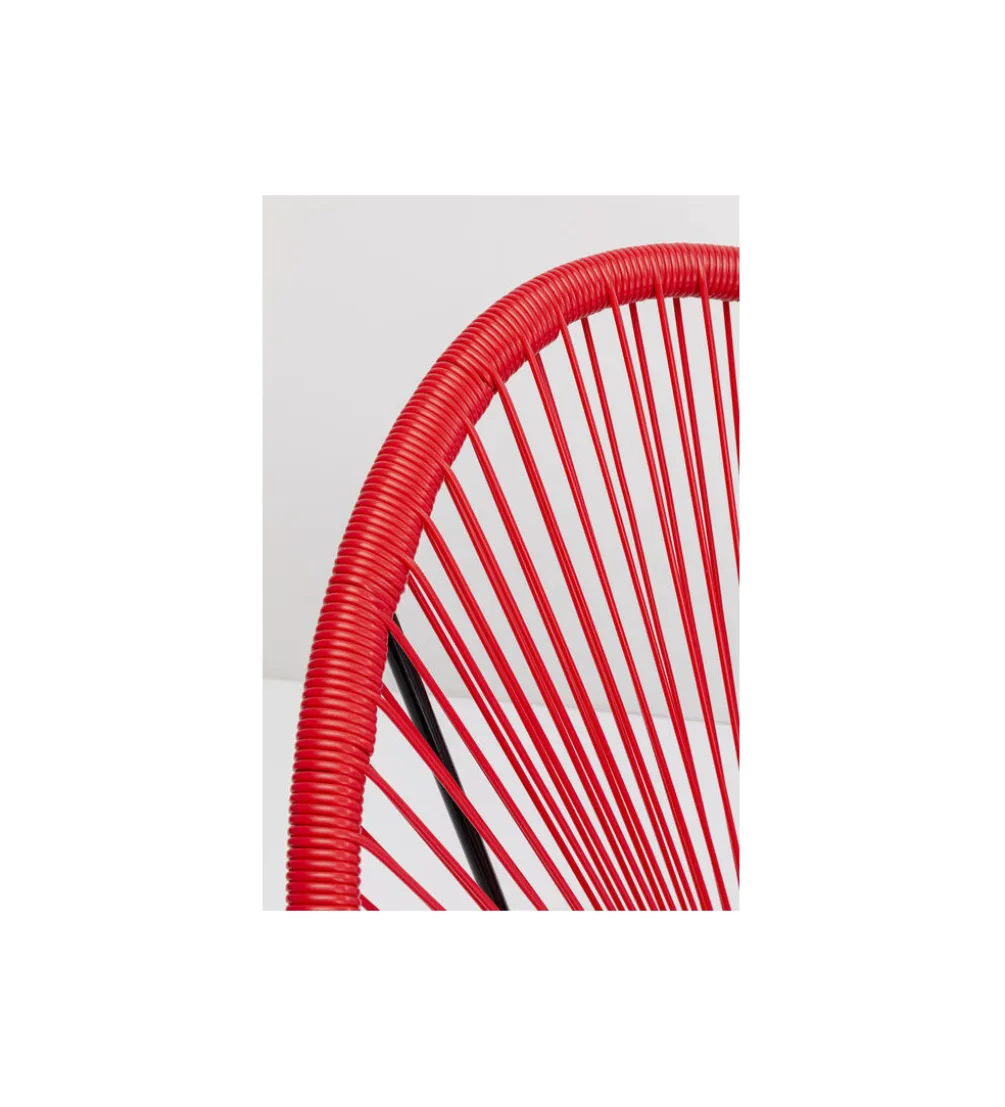 Fotel ACAPULCO 85 cm wiśniowy